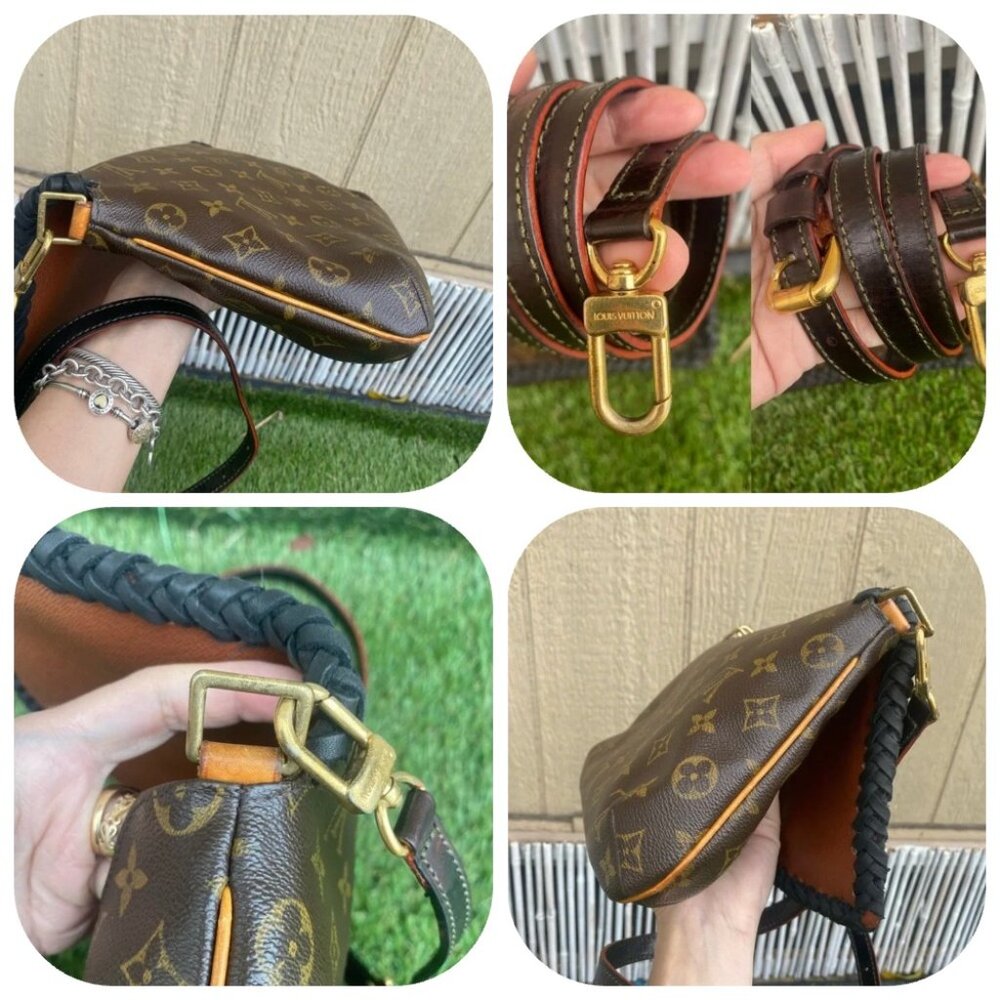 Authentic Louis Vuitton Tango Monogram custom braided Crossbody bag - Picture 6 of 14